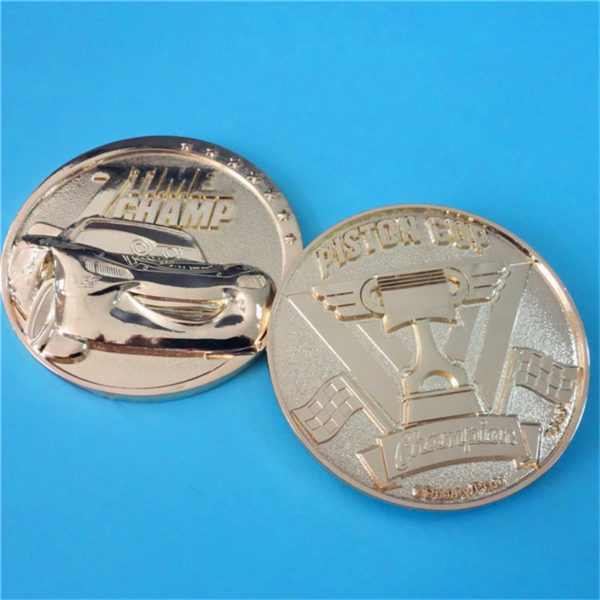 3D Die Struck Zinc Challenge Coin Custom Badge