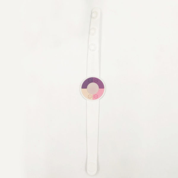 UV Tester Wristband Soft PVC Bracelet