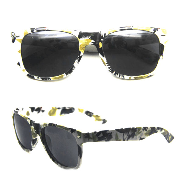 Plastic Woodland Camo Sunglasses