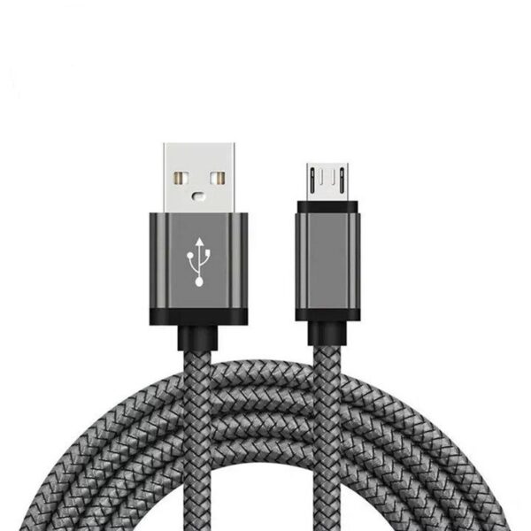 Nylon Woven Braided  Android Charging Cable - Image 4