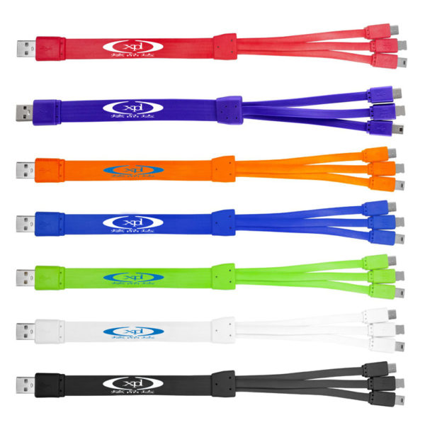 Mini 3-in-1 Multi-Function USB Charging Cable