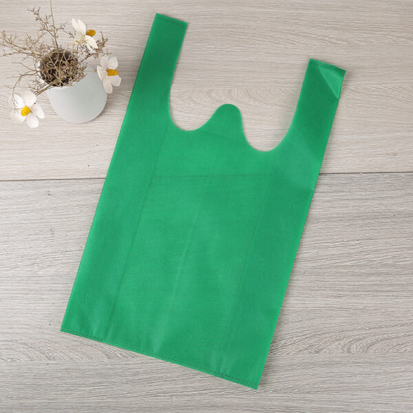 Multiple Colors Reusable Non Woven Grocery Tote Bag - Image 4