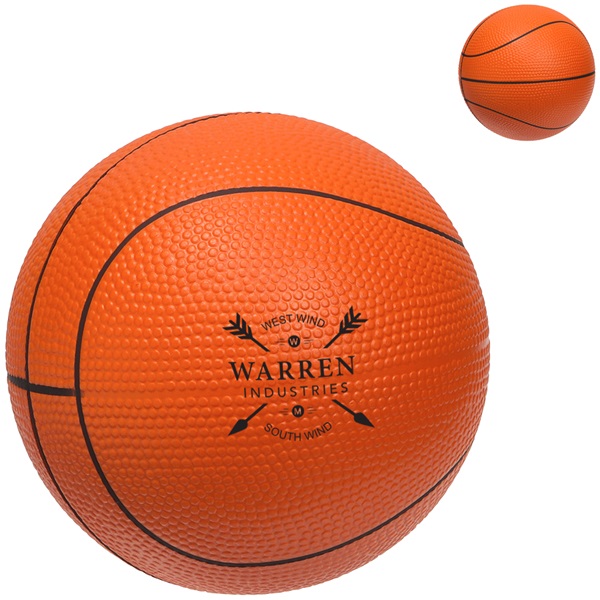 PU Large Basketball Design Stress Reliever