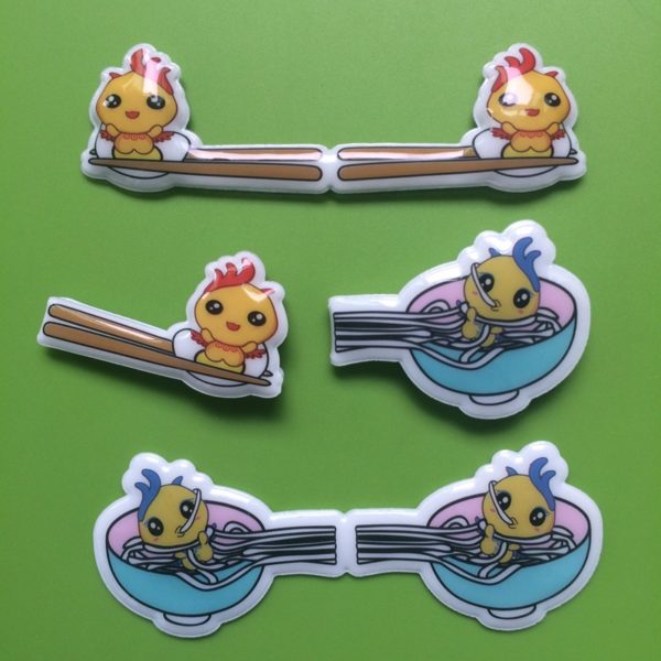 Plastic Magnetic Bookmarks Page Clip Fun Book Marks