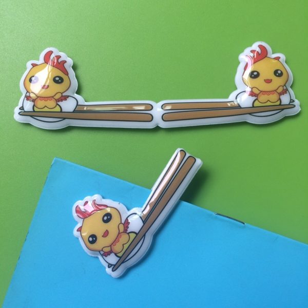 Plastic Magnetic Bookmarks Page Clip Fun Book Marks