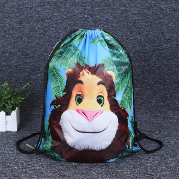 Sublimation Polyester Drawstring Backpack