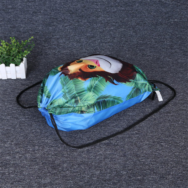 Sublimation Polyester Drawstring Backpack