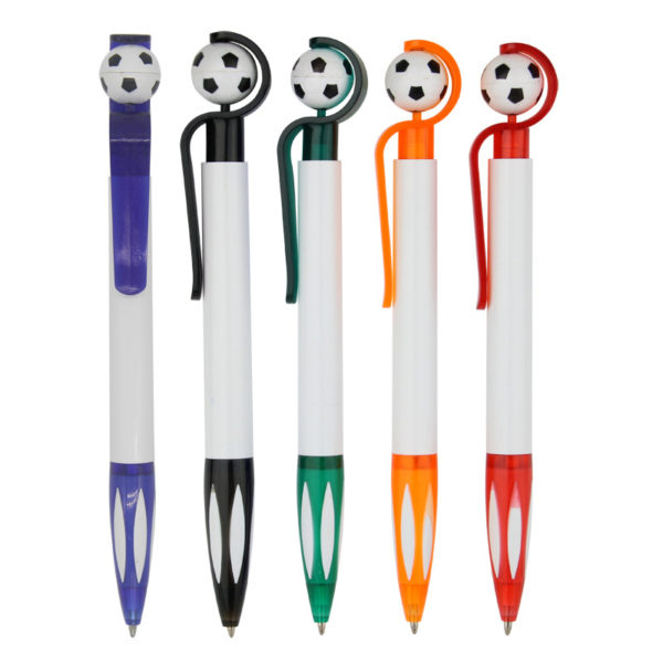 Soccer Top Click Ball Point Pen