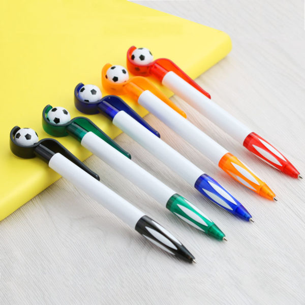 Soccer Top Click Ball Point Pen