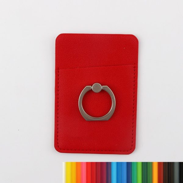 Premium Phone Wallet with Ring Holder