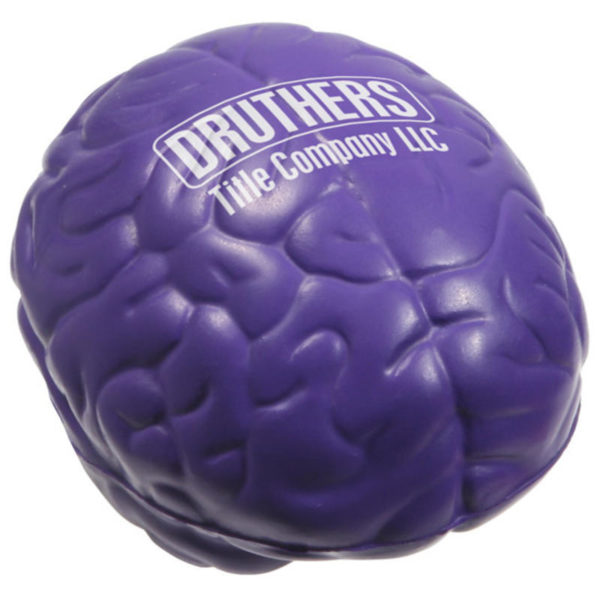 PU Brain Shaped Stress Reliever