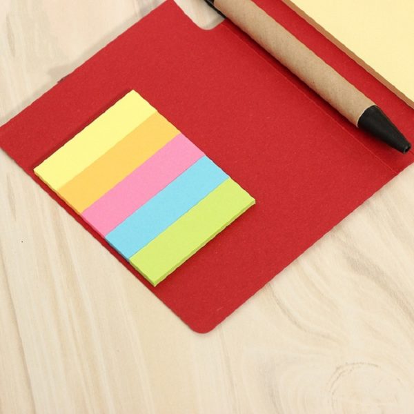 Sticky Flag Jotter Note Pad with Pen