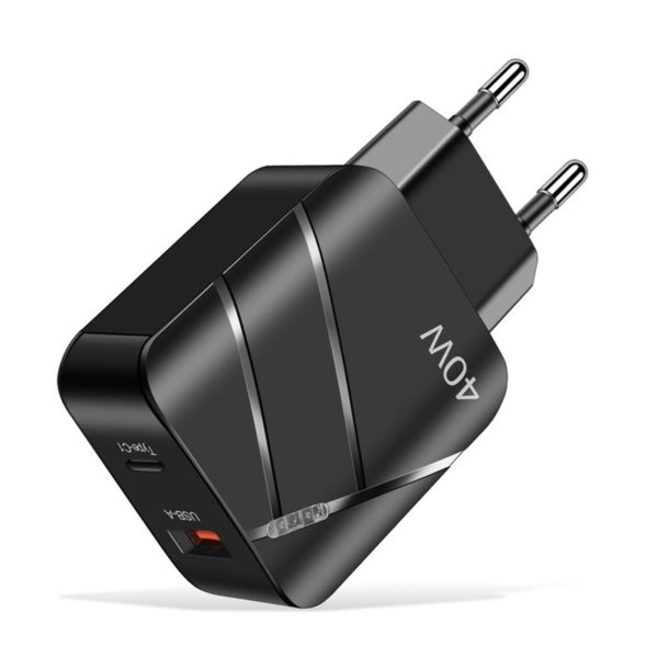 Portable PD40W Dual-port Fast Charger