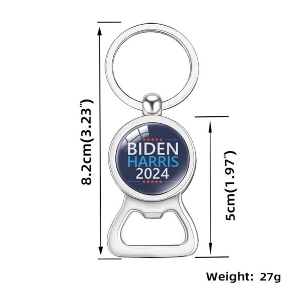 US 2024 Presidential Campaign Keychain Bottle Opener