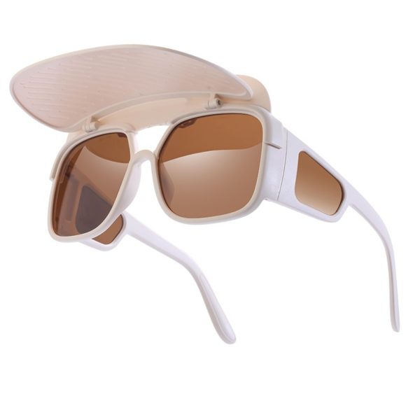 TR Polarised Eye Protection Cap Sunglasses