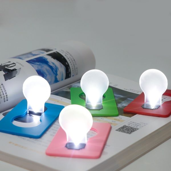 LED Creative Colourful Mini Portable Card Light