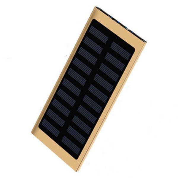 Mini Slim Solar Power Bank 10,000mAh