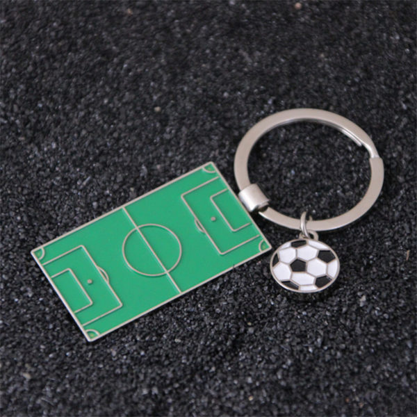 Soccer Playground Keychain