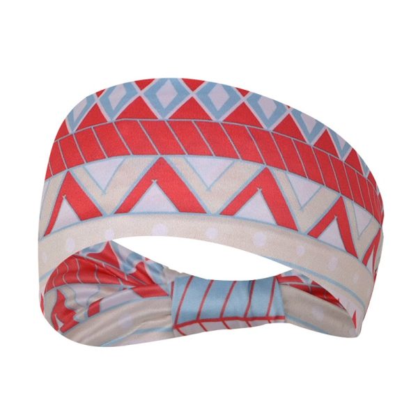 Stylish Printed Stretchy Sports Headband