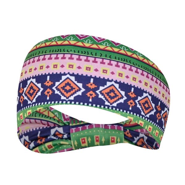 Stylish Printed Stretchy Sports Headband