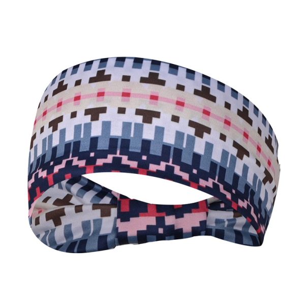 Stylish Printed Stretchy Sports Headband