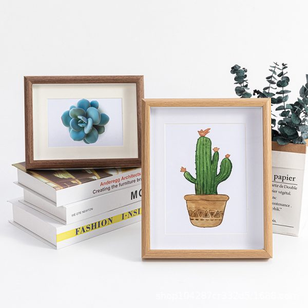 Wooden Creative Skeleton Photo Frame