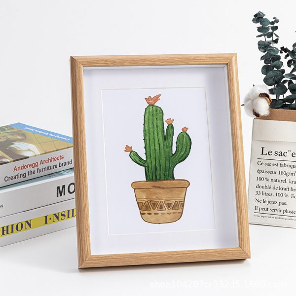 Wooden Creative Skeleton Photo Frame