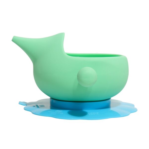 Baby Silicone 2-in-1 Functional Food Bowl