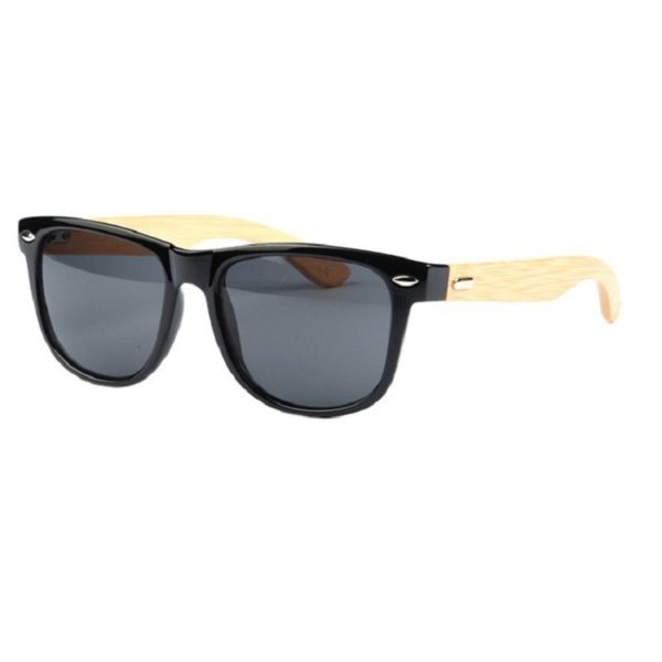 Classic Miami Glasses with Bamboo Temples