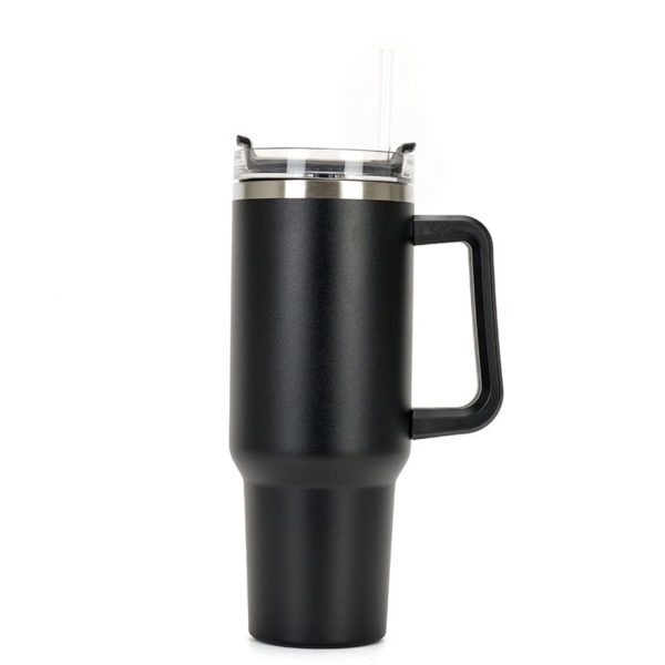 40oz Portable Handle Car Tumbler Bottle