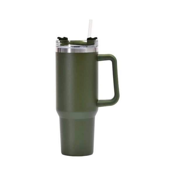 40oz Portable Handle Car Tumbler Bottle