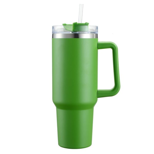 40oz Portable Handle Car Tumbler Bottle