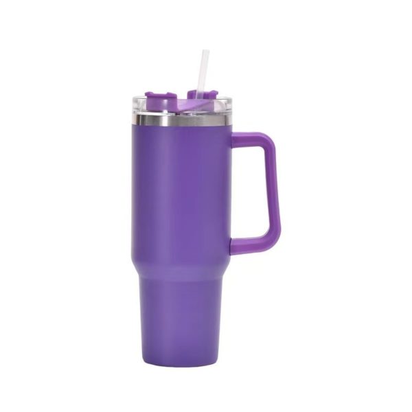 40oz Portable Handle Car Tumbler Bottle