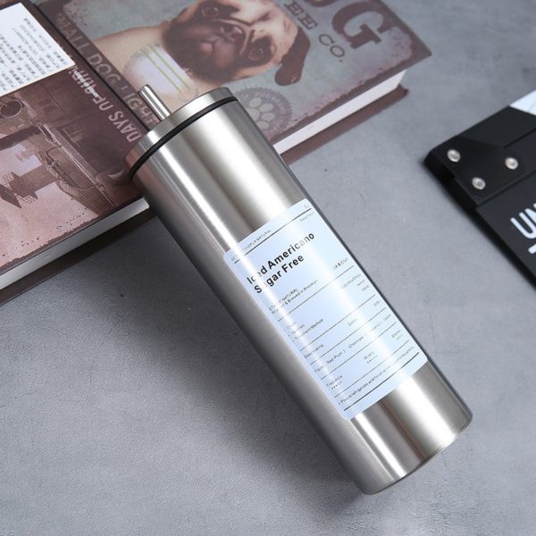 New Large Capacity Stainless Steel Bottle Iced Americano Tumbler