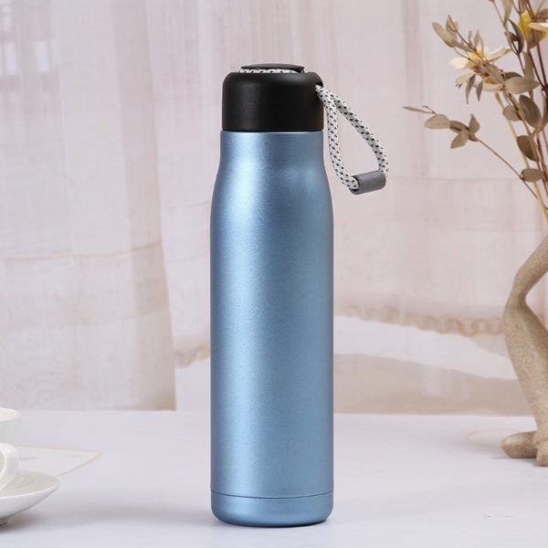 Double Layer Car Tumbler with Carrying Strap