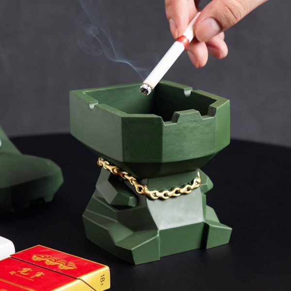 Household Creative Ashtray With Lid