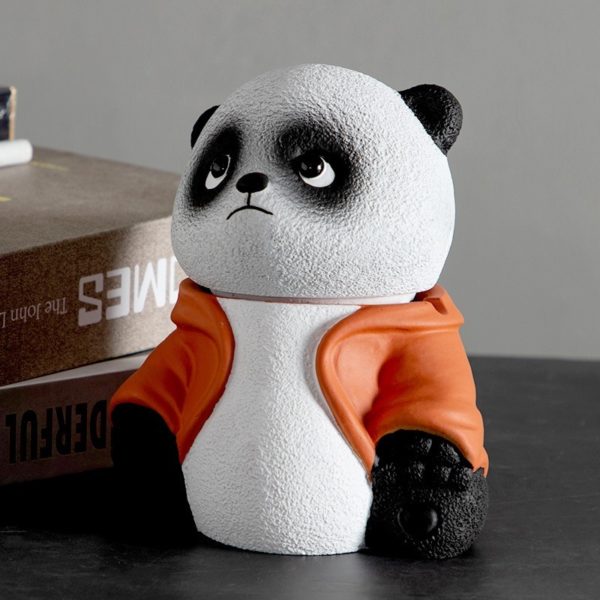 Creative Adorable Panda Ashtray With Lid