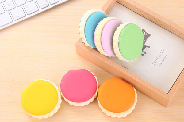 Personalized Macaron Shaped Sticky Notes