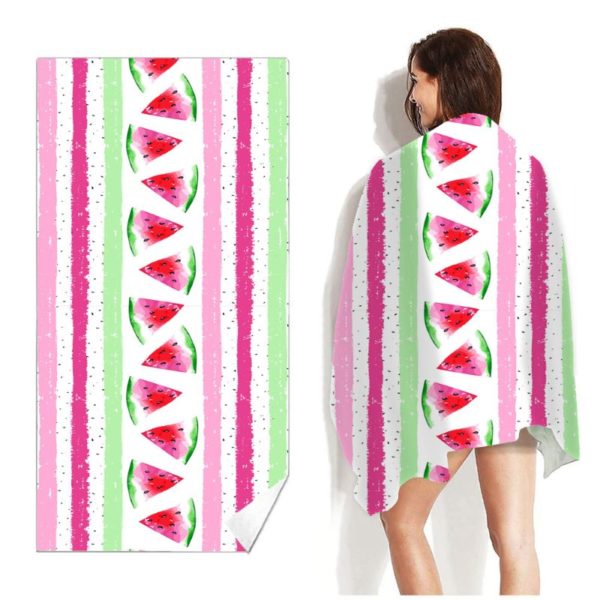 Beach Towel with Custom Pattern