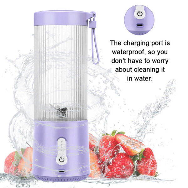 Portable Blender Mini Juicer With 6 Powerful Blades