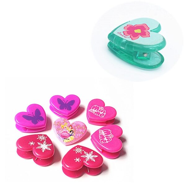 Plastic Heart Shade Clip