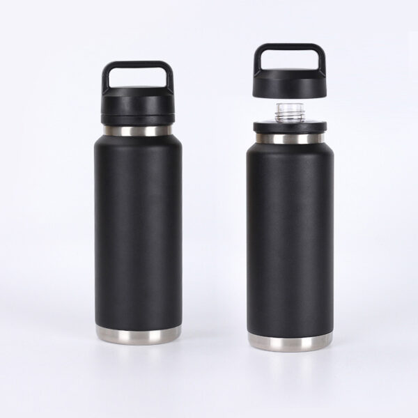 Large Capacity Double Lid Insulated Bottle-36oz