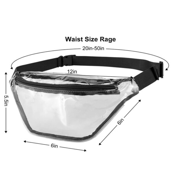 Prime Line Clear Fanny-Hip Pack