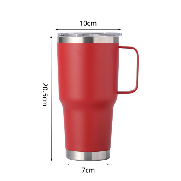 Multi-color Tumbler With Handle 30OZ