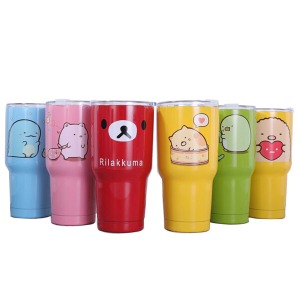 Full Color Imprint Stainless Steel Tumbler 30OZ