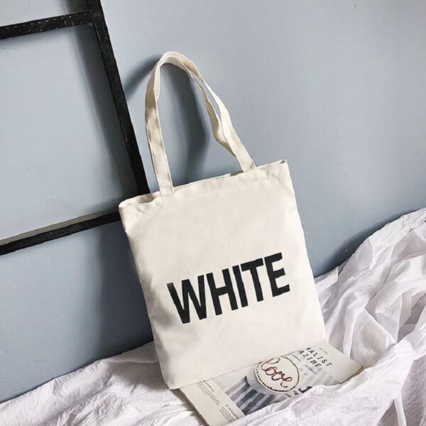 Canvas Single-shoulder Crossbody Tote Bag Accept Customization