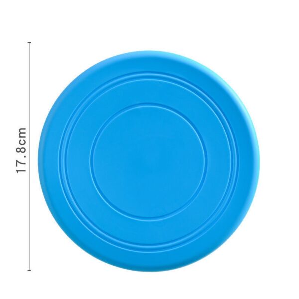 Silicone Bite Resistant Outdoor Dog Frisbee