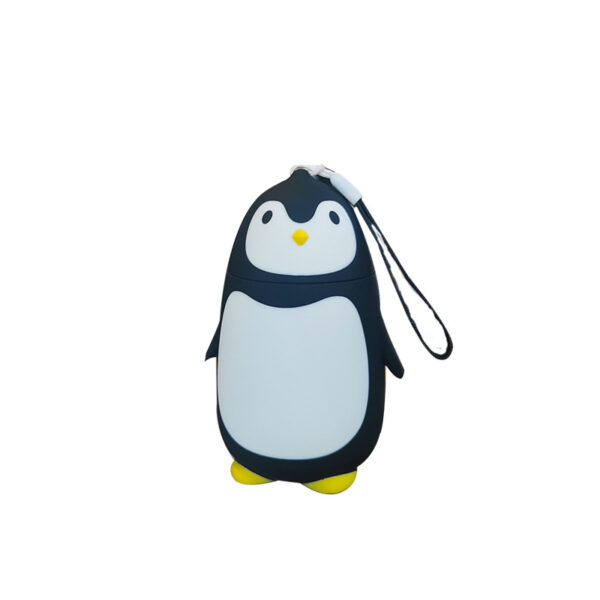 Cartoon Big Belly Penguin Glass 9oz