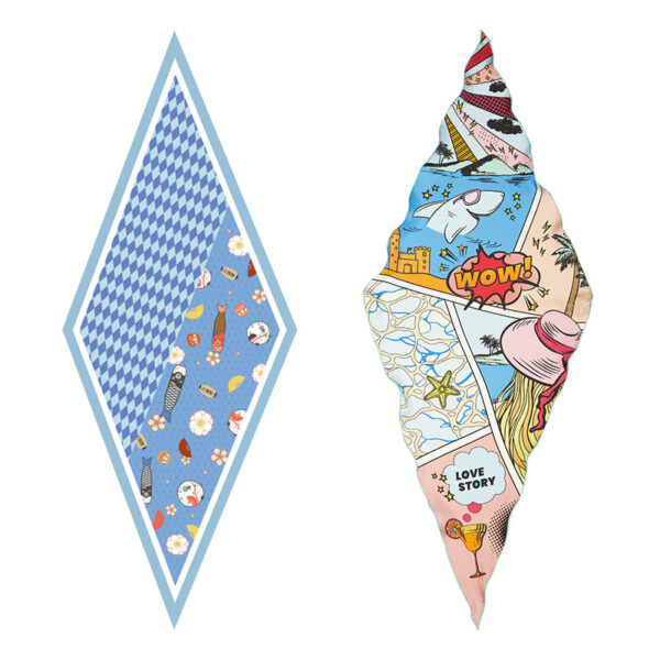 Seasonal Versatile Fashion Silk Bandana