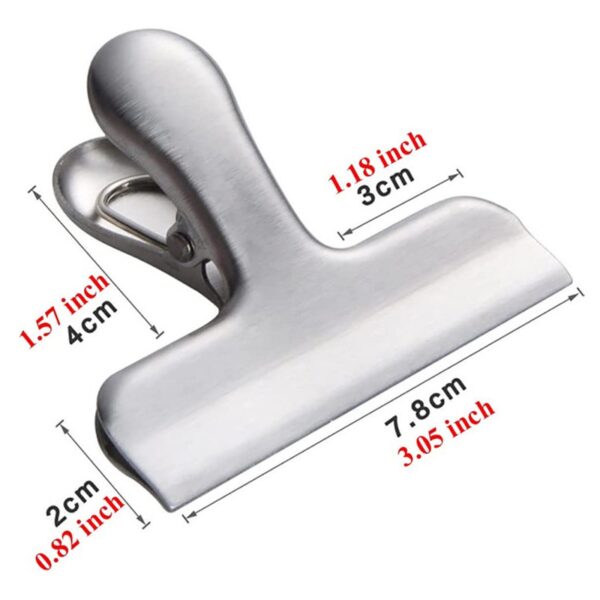 Stainless Steel Thickened Snack Sealing Clip